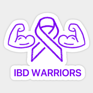 IBD Warriors Apparel Sticker